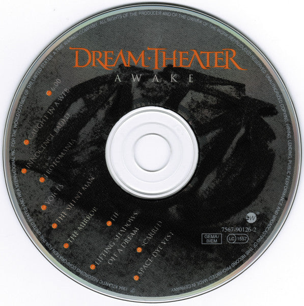 Dream Theater : Awake (CD, Album)