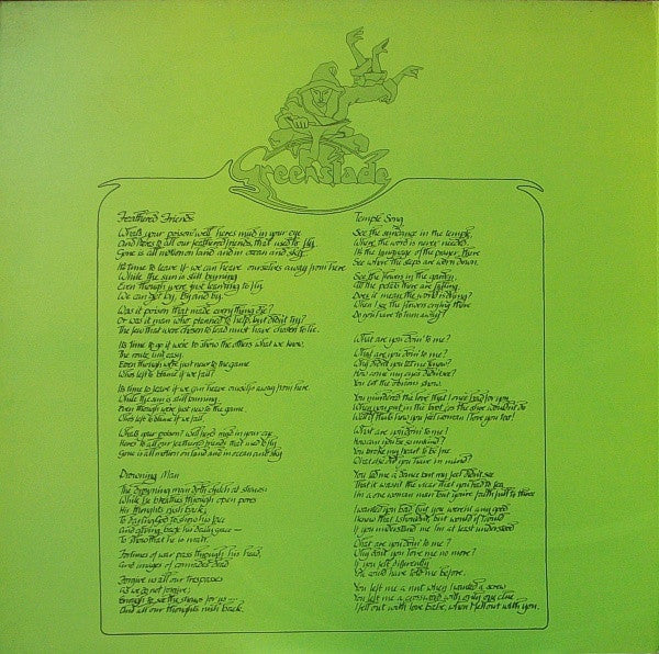 Greenslade : Greenslade (LP, Album, RE)
