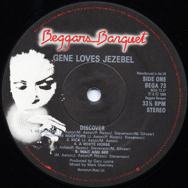 Gene Loves Jezebel : Discover / Glad To Be Alive (2xLP, Album, Ltd)