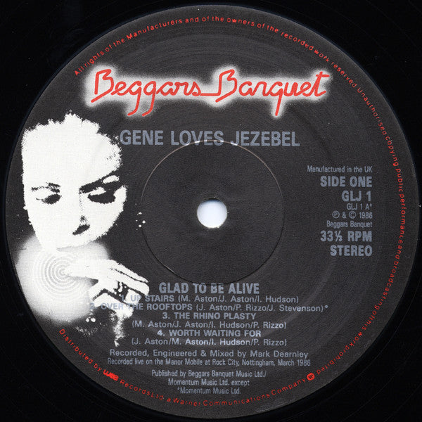 Gene Loves Jezebel : Discover / Glad To Be Alive (2xLP, Album, Ltd)