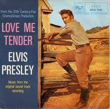Elvis Presley : Love Me Tender (7", EP, Mono, RE)