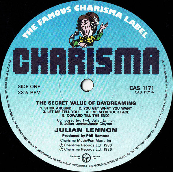 Julian Lennon : The Secret Value Of Daydreaming (LP, Album)