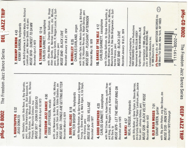 Various : Deep Jazz Trip (CD, Album, Comp)
