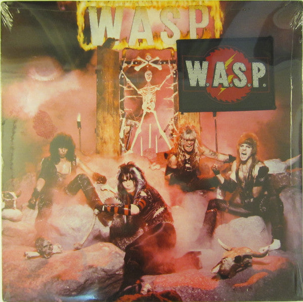 W.A.S.P. : W.A.S.P. (LP, Album, Ltd, Wit)
