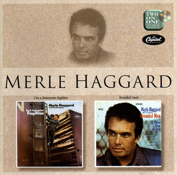 Merle Haggard : I'm A Lonesome Fugitive/Branded Man (CD, Comp, RM)