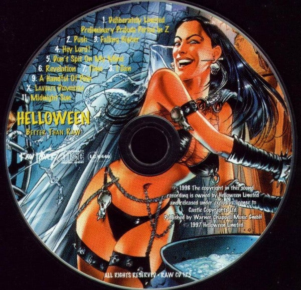 Helloween : Better Than Raw (CD, Album)