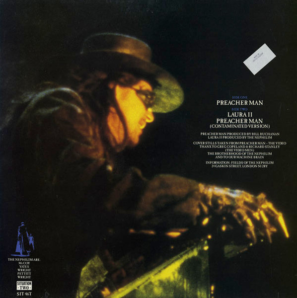 Fields Of The Nephilim : Preacher Man (12")