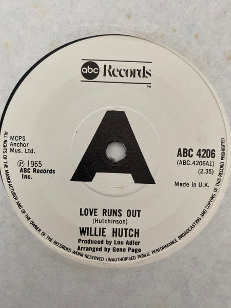Willie Hutch - Love Runs Out