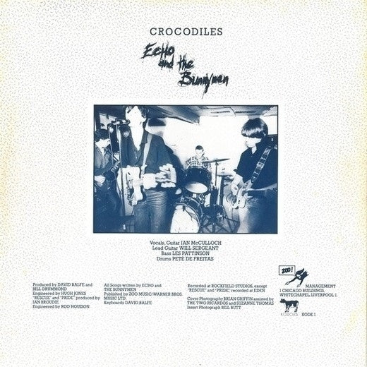 Echo And The Bunnymen* : Crocodiles (LP, Album)