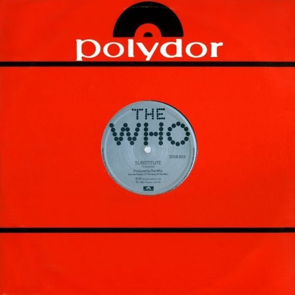 The Who : Substitute (12", Single)