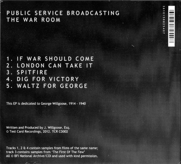 Public Service Broadcasting : The War Room (CD, EP)