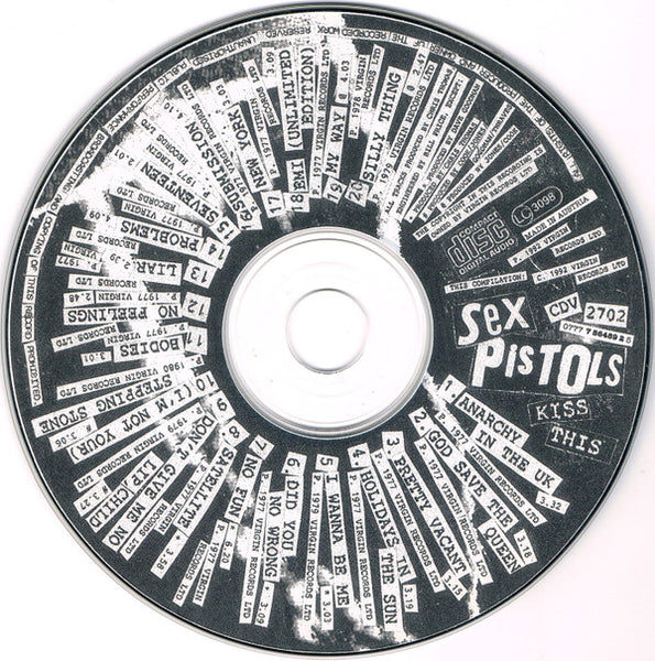 Sex Pistols : Kiss This (CD, Comp)