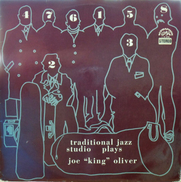 Traditional Jazz Studio : Plays Joe “King” Oliver (LP, Album, RP)