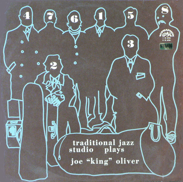 Traditional Jazz Studio : Plays Joe “King” Oliver (LP, Album, RP)