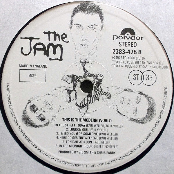The Jam : This Is The Modern World (LP, Album, Pho)