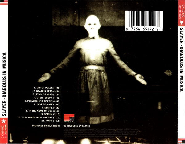 Slayer : Diabolus In Musica (CD, Album)