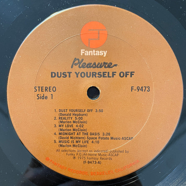 Pleasure (4) : Dust Yourself Off (LP, Album)