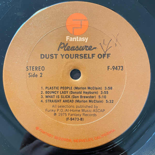 Pleasure (4) : Dust Yourself Off (LP, Album)
