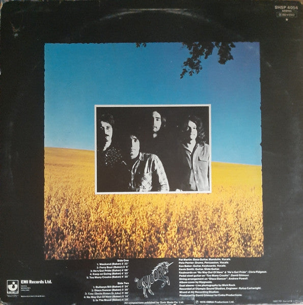 Unicorn (12) : Too Many Crooks (LP, Album)
