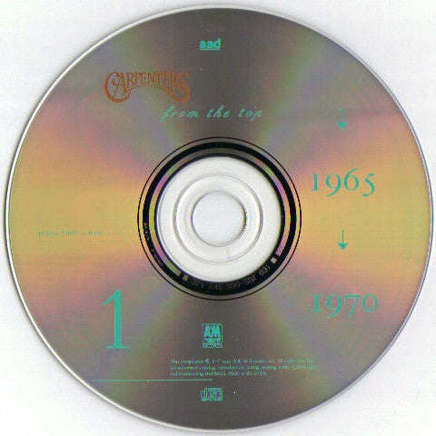 Carpenters : From The Top (Box + 4xCD, Comp, RE)
