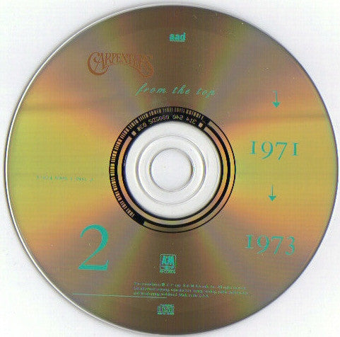 Carpenters : From The Top (Box + 4xCD, Comp, RE)