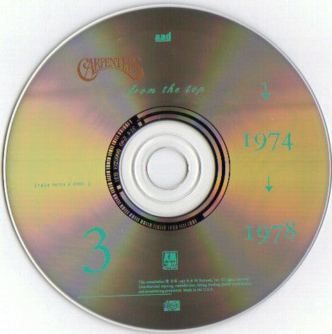 Carpenters : From The Top (Box + 4xCD, Comp, RE)