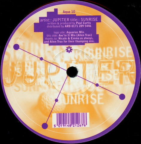 Jupiter : Sunrise (12")