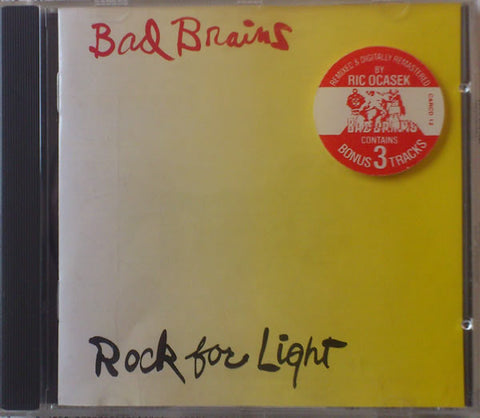 Bad Brains : Rock For Light (CD, Album, RE, RM)