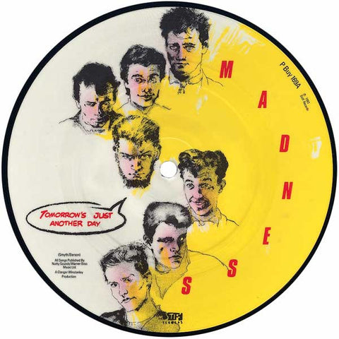 Madness : Tomorrow's Just Another Day / Madness Is All In The Mind (7", Single, Pic)