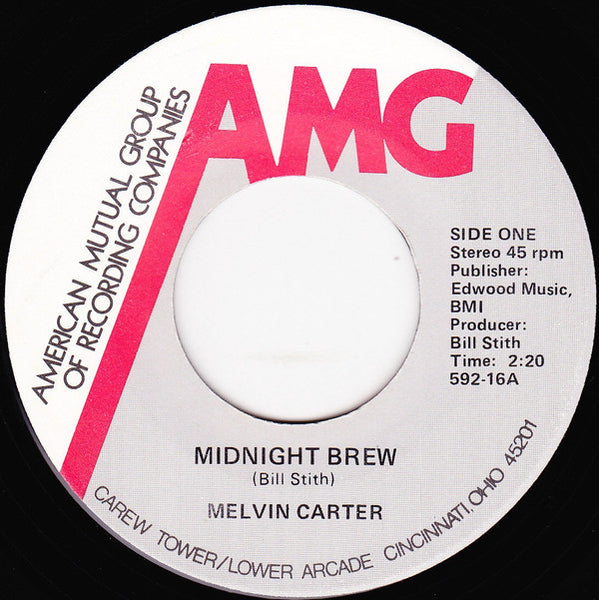 Melvin Carter / Lonnie Mack No Shuck And Jive Road Band From Friendship, Ind.* : Midnight Brew / Rock 'N Roll Music (7", Single)