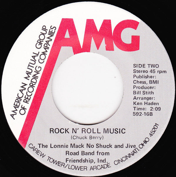 Melvin Carter / Lonnie Mack No Shuck And Jive Road Band From Friendship, Ind.* : Midnight Brew / Rock 'N Roll Music (7", Single)