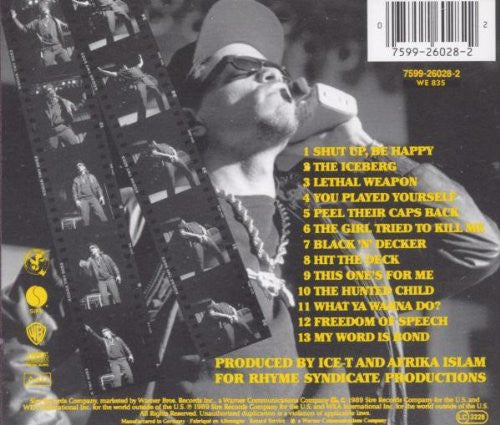Ice-T : The Iceberg (Freedom Of Speech... Just Watch What You Say) (CD, Album)