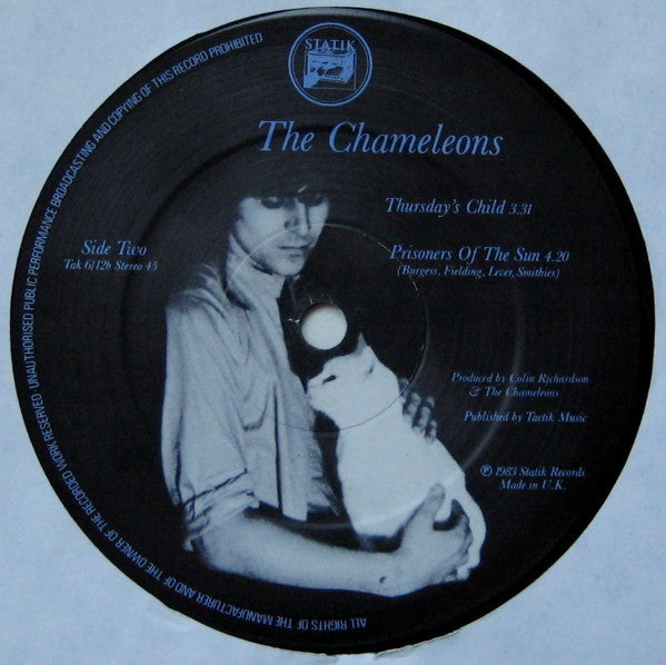 The Chameleons : A Person Isn't Safe Anywhere These Days (12", Single)