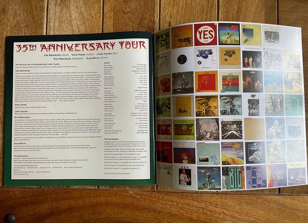 Yes - 35th Anniversary Tour Programme 2004