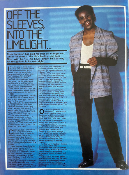 Blues & Soul Magazine - No. 435 June 25 - July 8, 1985