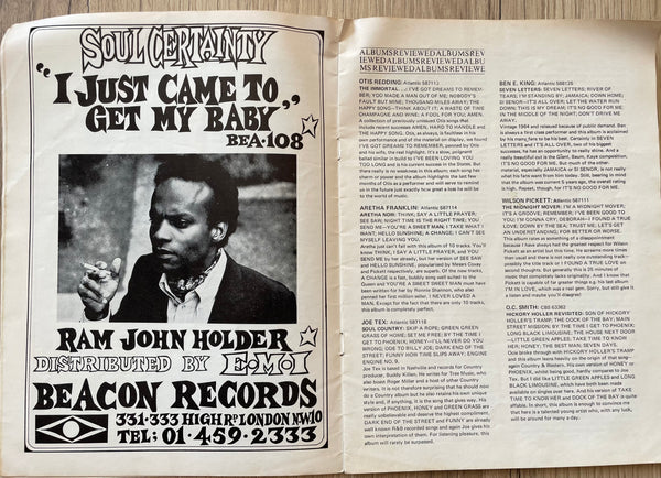 Blues & Soul Monthly Music Review October 1968