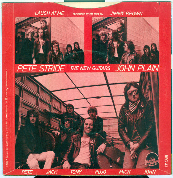Pete Stride / John Plain* : Laugh At Me (7", Single)