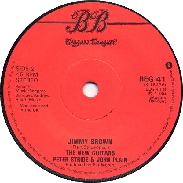 Pete Stride / John Plain* : Laugh At Me (7", Single)