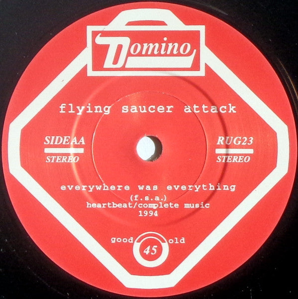 Flying Saucer Attack : Land Beyond The Sun / Everywhere Was Everything (7", Single)