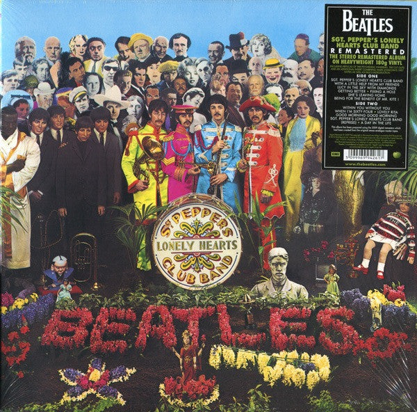The Beatles : Sgt. Pepper's Lonely Hearts Club Band (LP, Album, RE, RM, 180)