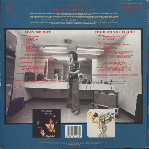 Glenn Hughes : Play Me Out And Four On The Floor (2xLP, Comp, Gat)