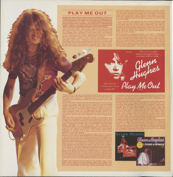 Glenn Hughes : Play Me Out And Four On The Floor (2xLP, Comp, Gat)