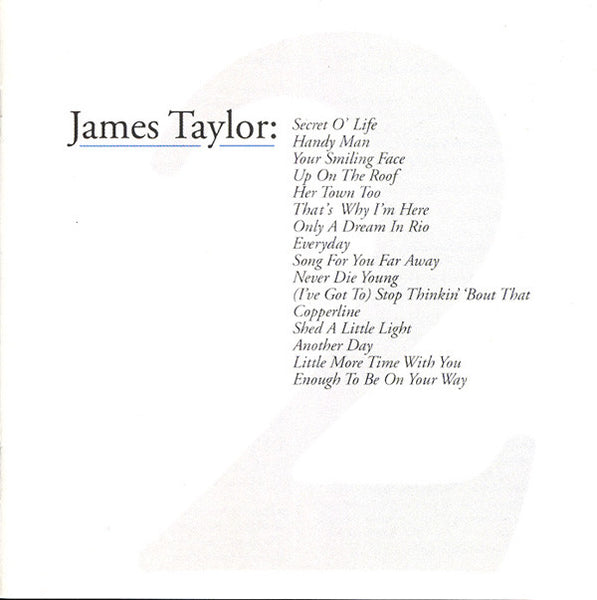 James Taylor (2) : Greatest Hits Volume 2 (CD, Comp)