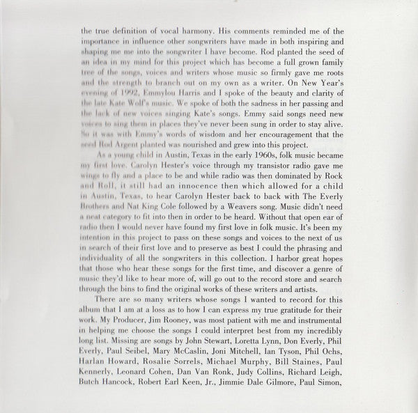 Nanci Griffith : Other Voices | Other Rooms (CD, Album)