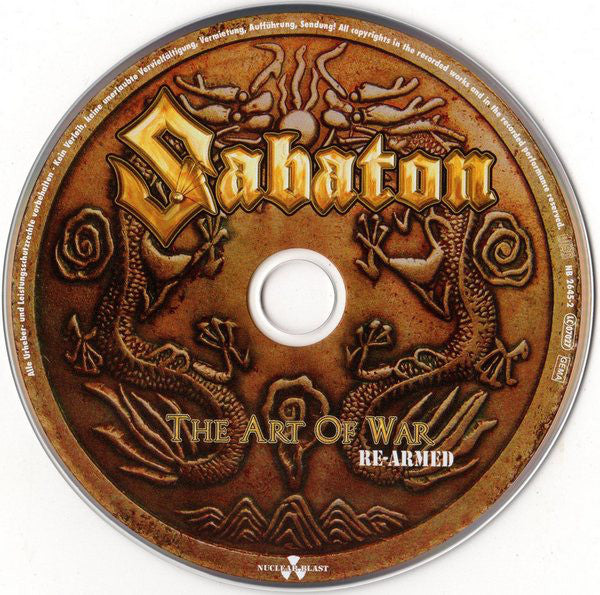 Sabaton : The Art Of War Re-Armed (CD, Album, RE)