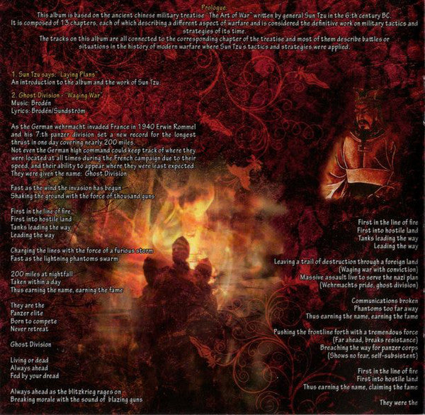 Sabaton : The Art Of War Re-Armed (CD, Album, RE)