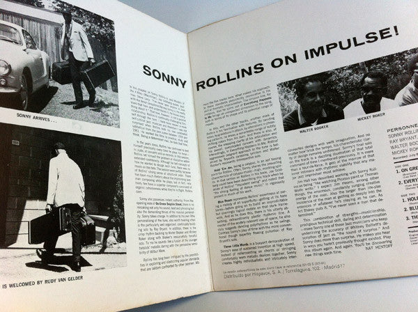 Sonny Rollins : On Impulse! (LP, Album, Mono, Gat)