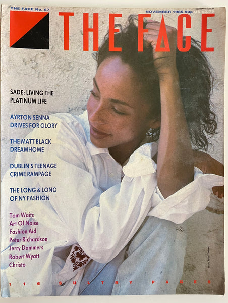 The Face Magazine No.67 November 1985 - Sade