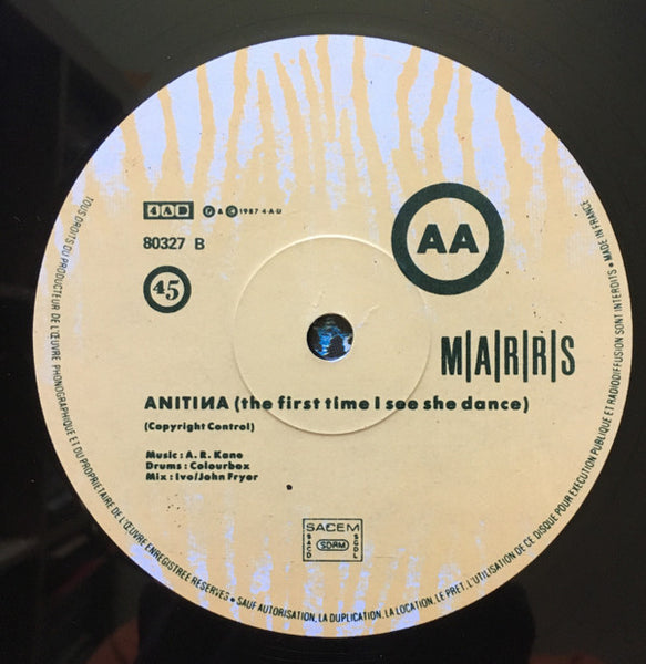 M|A|R|R|S : Pump Up The Volume (12", Maxi)