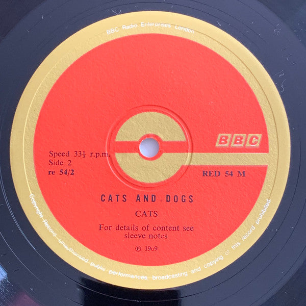 No Artist : Cats And Dogs (LP, Album)